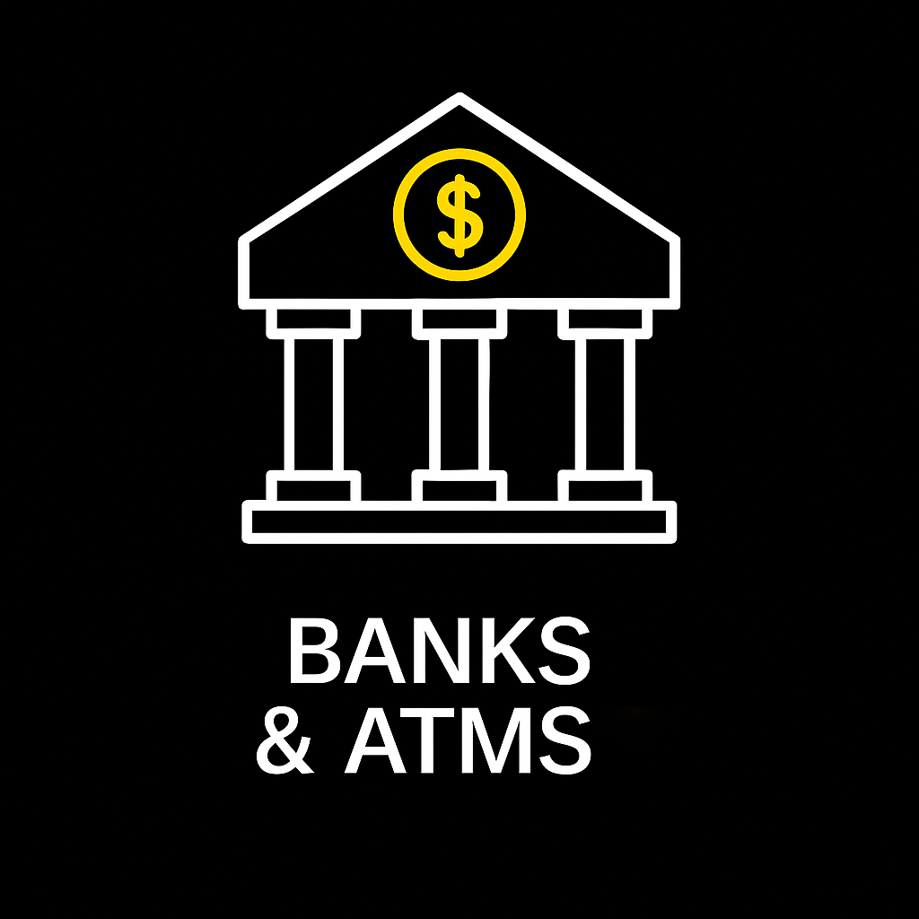 Banks & ATMs